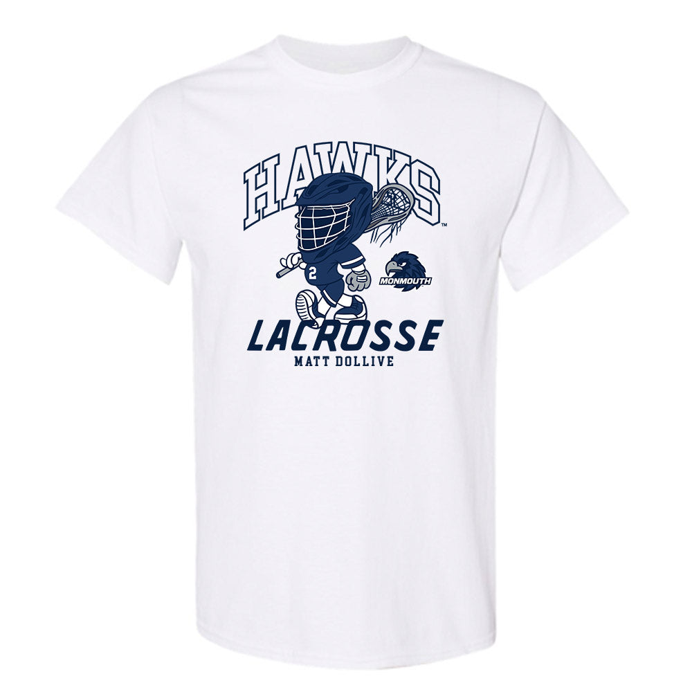 Monmouth - NCAA Men's Lacrosse : Matt Dollive - Fashion Shersey T-Shirt-0