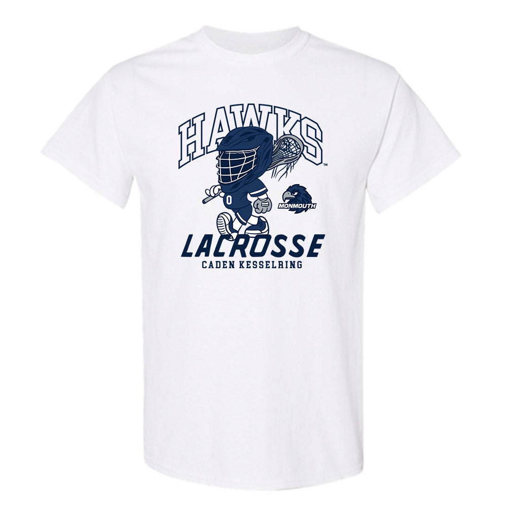 Monmouth - NCAA Men's Lacrosse : Caden Kesselring - Fashion Shersey T-Shirt-0