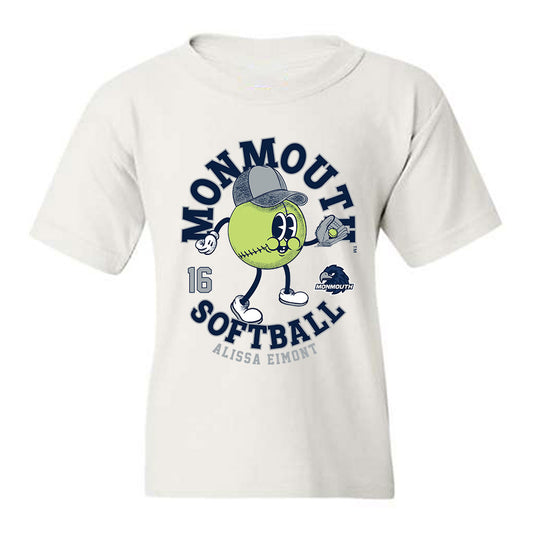 Monmouth - NCAA Softball : Alissa Eimont - Fashion Shersey Youth T-Shirt-0