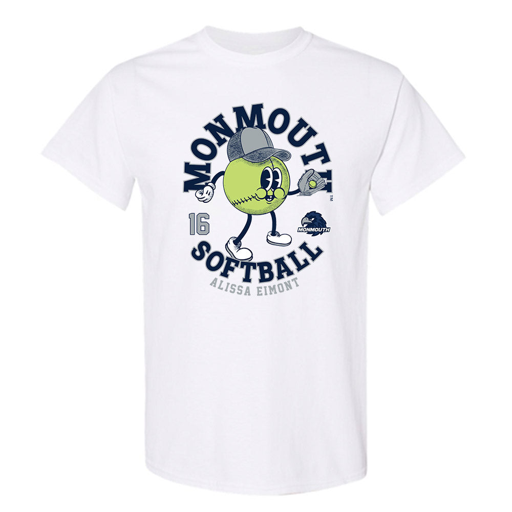 Monmouth - NCAA Softball : Alissa Eimont - Fashion Shersey T-Shirt-0