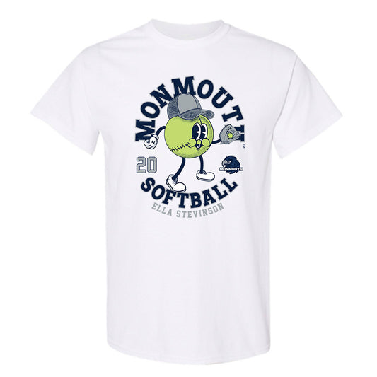 Monmouth - NCAA Softball : Ella Stevinson - Fashion Shersey T-Shirt-0