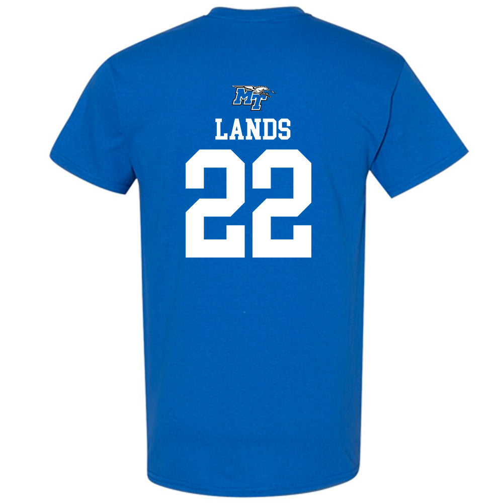 MTSU - NCAA Men's Basketball : Kamari Lands - Replica Shersey T-Shirt-1