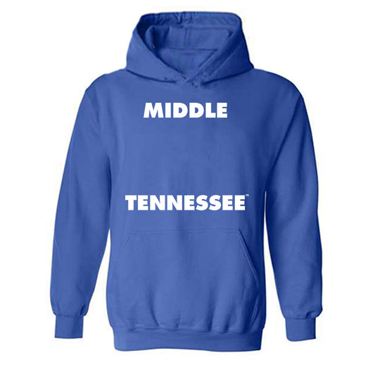 MTSU - NCAA Women's Basketball : Xaionna Whitfield - Replica Shersey Hooded Sweatshirt-0