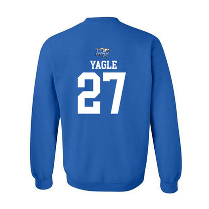 MTSU - NCAA Women's Soccer : Avery Yagle - Replica Shersey Crewneck Sweatshirt-1