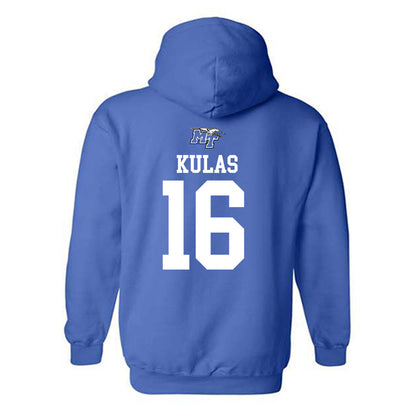 MTSU - NCAA Women's Soccer : Zoey Kulas - Replica Shersey Hooded Sweatshirt-1