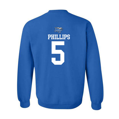 MTSU - NCAA Women's Soccer : Hailey Phillips - Replica Shersey Crewneck Sweatshirt-1