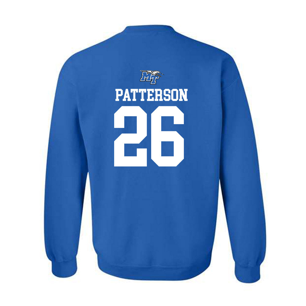 MTSU - NCAA Women's Soccer : Brynn Patterson - Replica Shersey Crewneck Sweatshirt-1