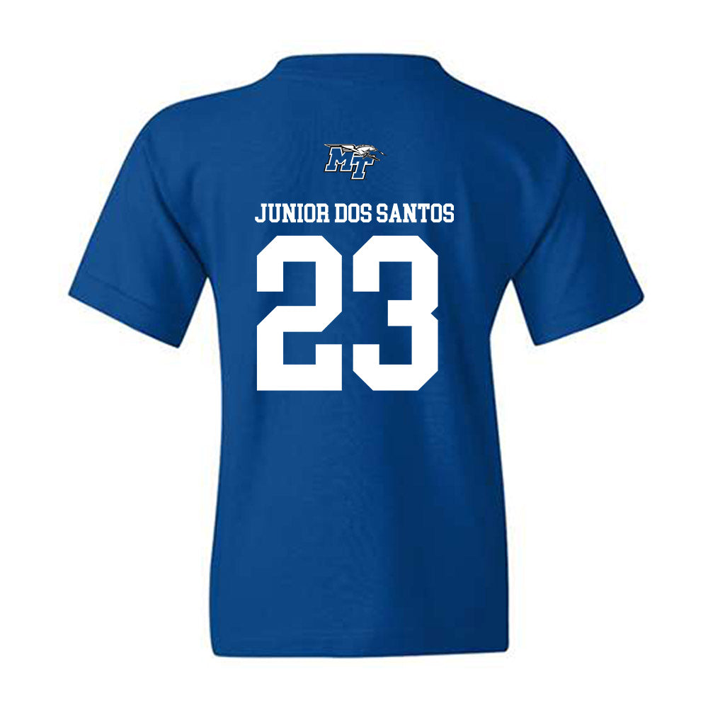 MTSU - NCAA Women's Soccer : Luiza Junior dos Santos - Replica Shersey Youth T-Shirt-1