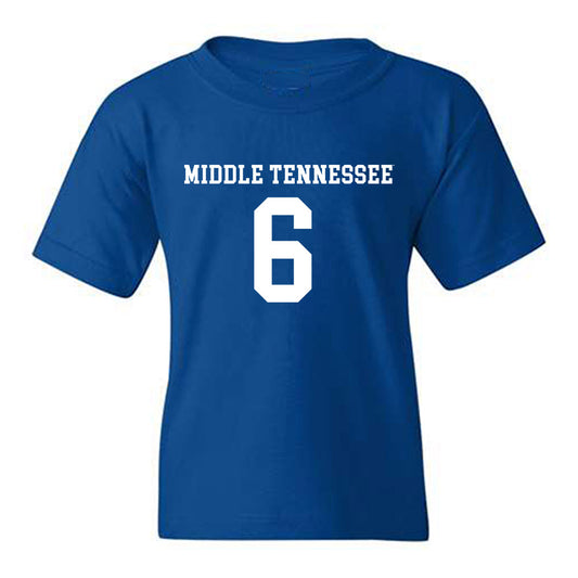 MTSU - NCAA Women's Soccer : Nev Herzog - Replica Shersey Youth T-Shirt-0