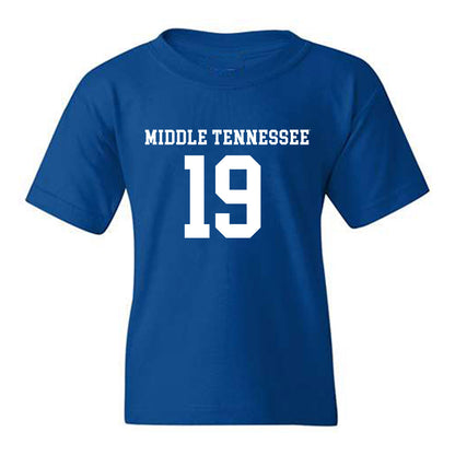 MTSU - NCAA Women's Soccer : Liza Miller - Replica Shersey Youth T-Shirt-0