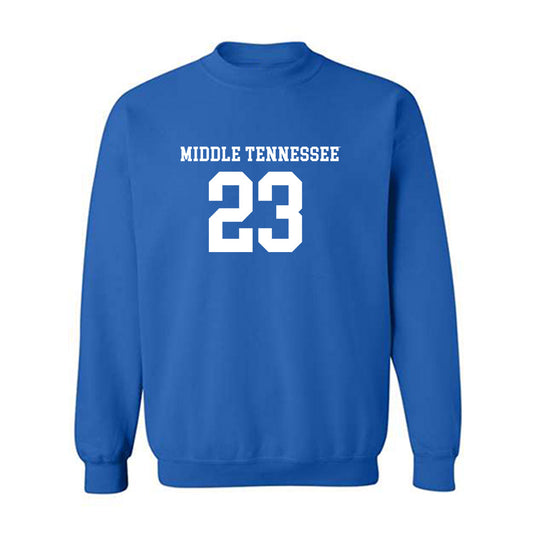 MTSU - NCAA Women's Soccer : Luiza Junior dos Santos - Replica Shersey Crewneck Sweatshirt-0