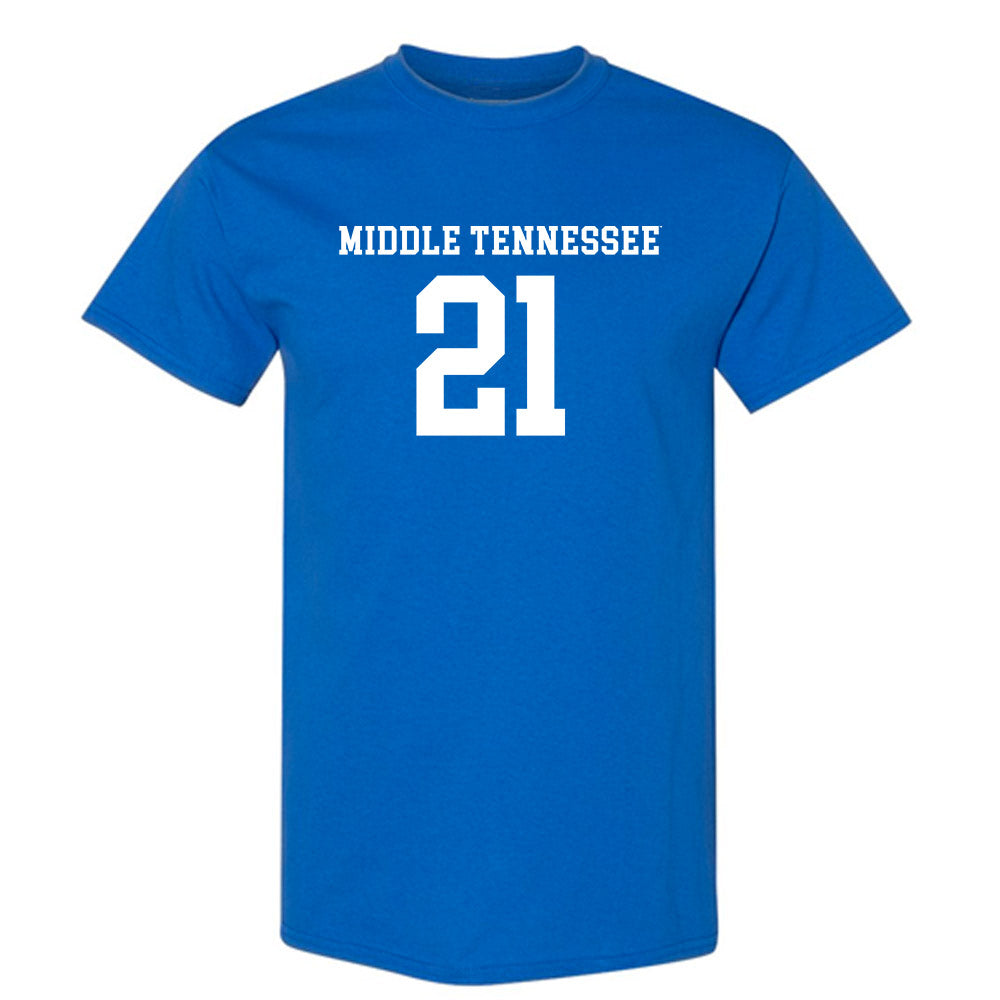 MTSU - NCAA Women's Soccer : Taylor Dodson - Replica Shersey T-Shirt-0