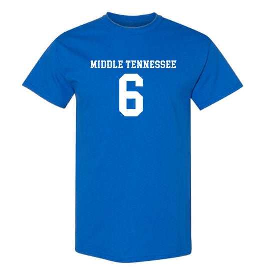 MTSU - NCAA Women's Soccer : Nev Herzog - Replica Shersey T-Shirt-0