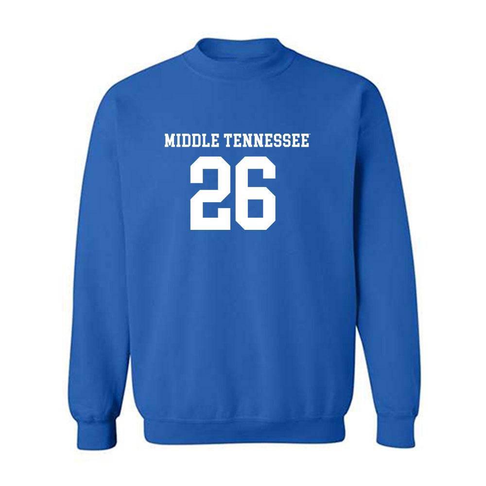 MTSU - NCAA Women's Soccer : Brynn Patterson - Replica Shersey Crewneck Sweatshirt-0