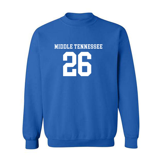 MTSU - NCAA Women's Soccer : Brynn Patterson - Replica Shersey Crewneck Sweatshirt-0