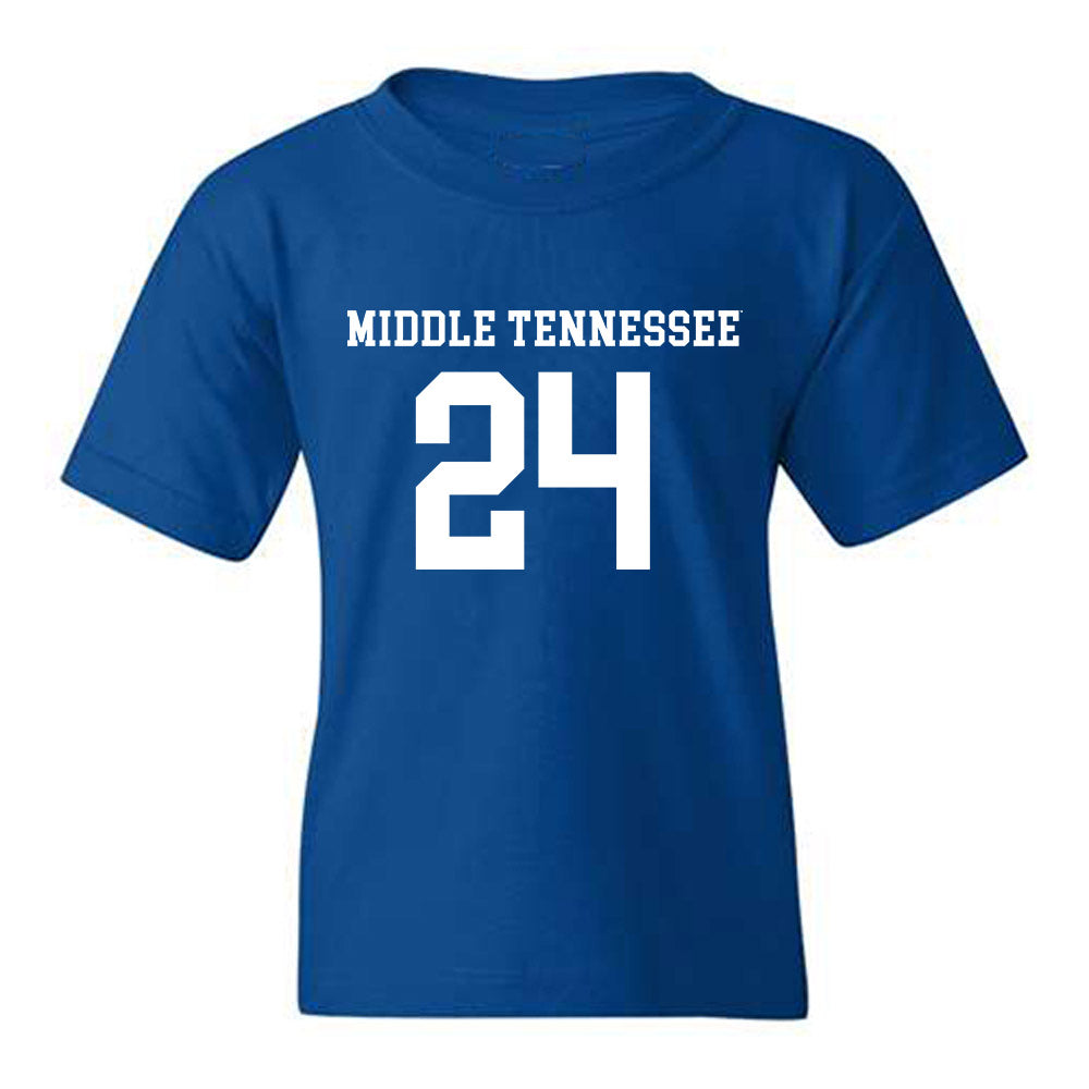 MTSU - NCAA Women's Soccer : Payton Pitman - Replica Shersey Youth T-Shirt-0