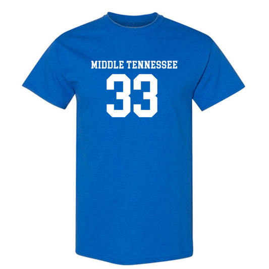 MTSU - NCAA Women's Soccer : Scottie Newton - Replica Shersey T-Shirt-0