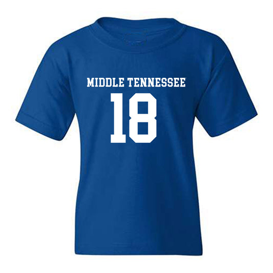 MTSU - NCAA Women's Soccer : Hailey Crabb - Replica Shersey Youth T-Shirt-0