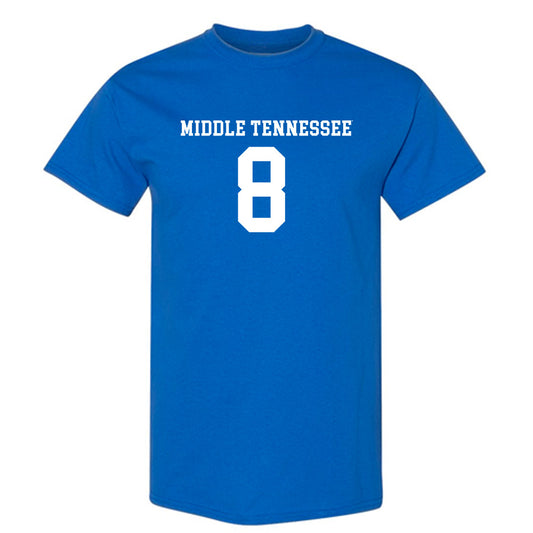 MTSU - NCAA Women's Soccer : Charli Dunn - Replica Shersey T-Shirt-0