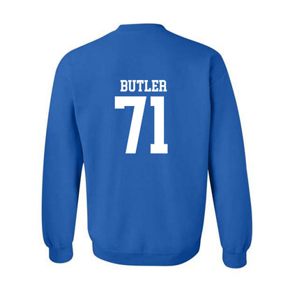 MTSU - NCAA Football : Quentin Butler - Replica Shersey Crewneck Sweatshirt-1