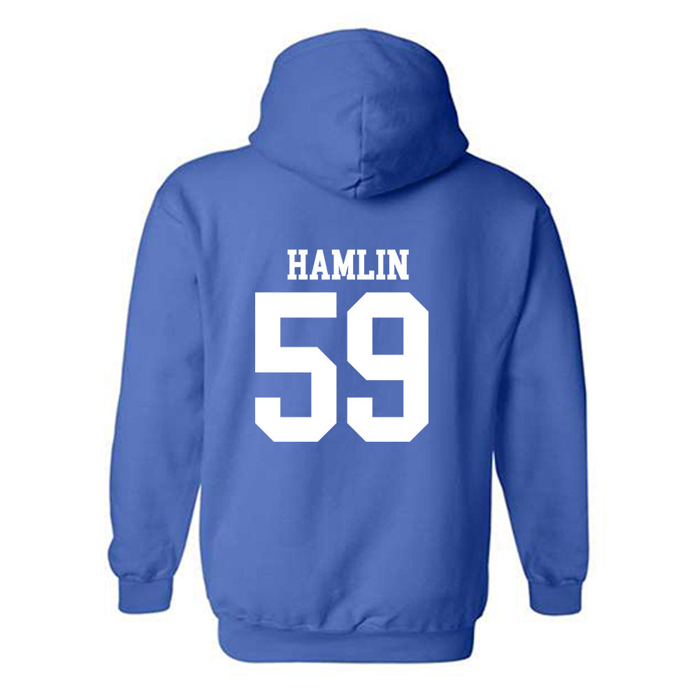 MTSU - NCAA Football : Henry Hamlin - Replica Shersey Hooded Sweatshirt-1