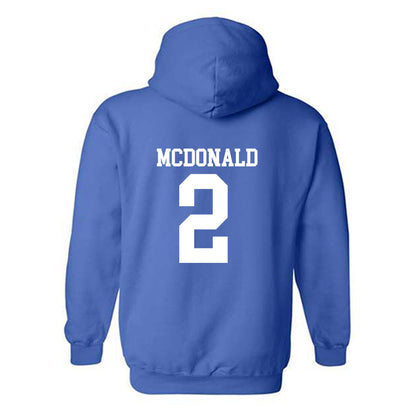 MTSU - NCAA Football : DeArre McDonald - Hooded Sweatshirt