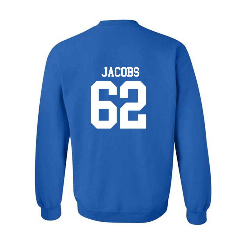 MTSU - NCAA Football : Tim Jacobs - Replica Shersey Crewneck Sweatshirt-1