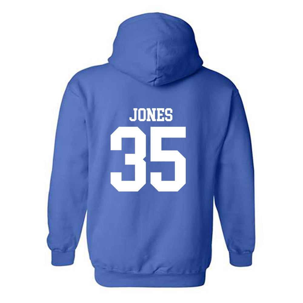 MTSU - NCAA Football : Ashton Jones - Replica Shersey Hooded Sweatshirt-1