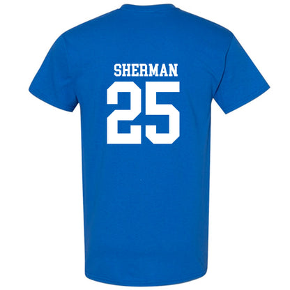 MTSU - NCAA Football : Ethan Sherman - Replica Shersey T-Shirt-1