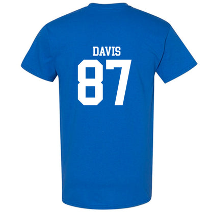 MTSU - NCAA Football : Chase Davis - Replica Shersey T-Shirt-1