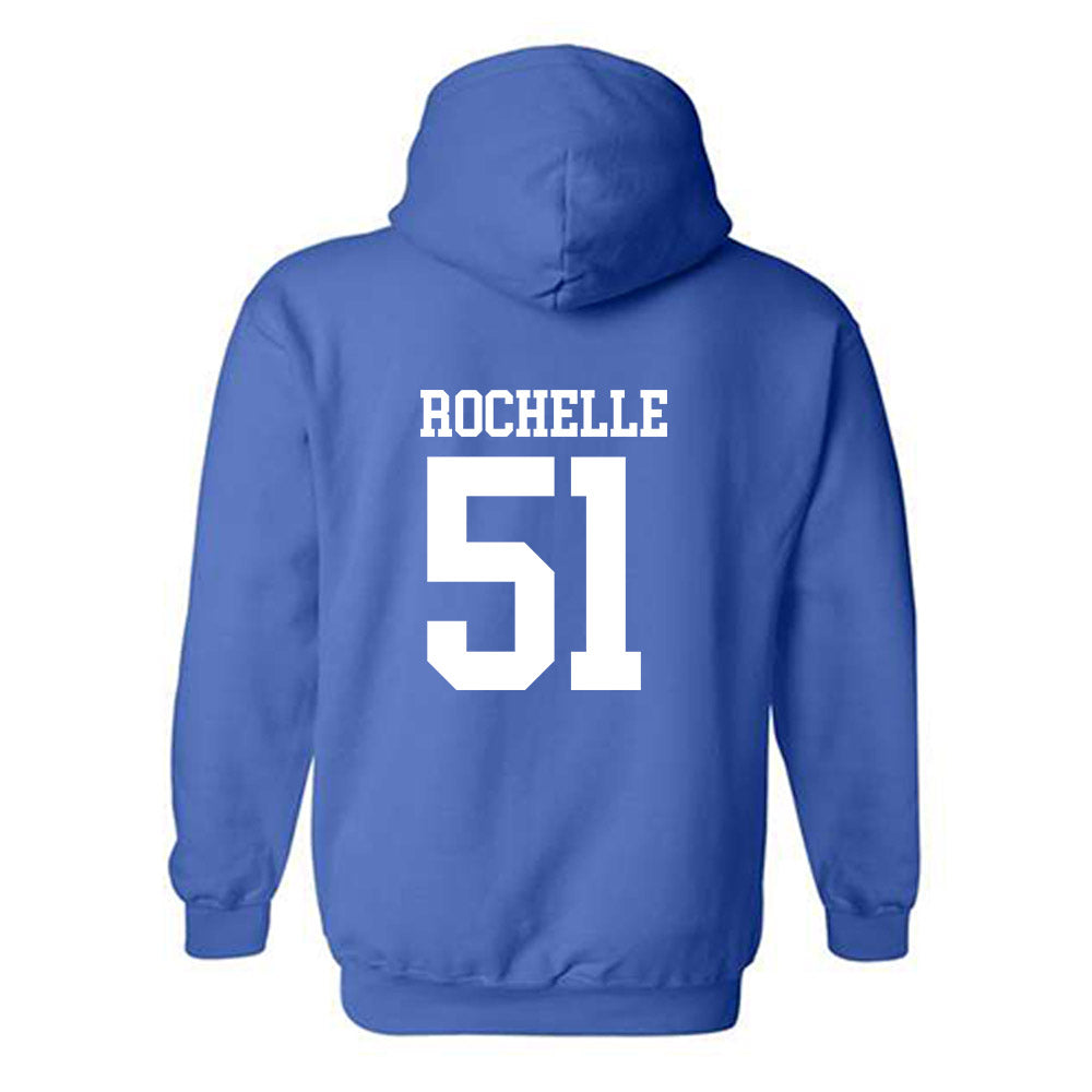 MTSU - NCAA Football : Shane Rochelle - Replica Shersey Hooded Sweatshirt-1