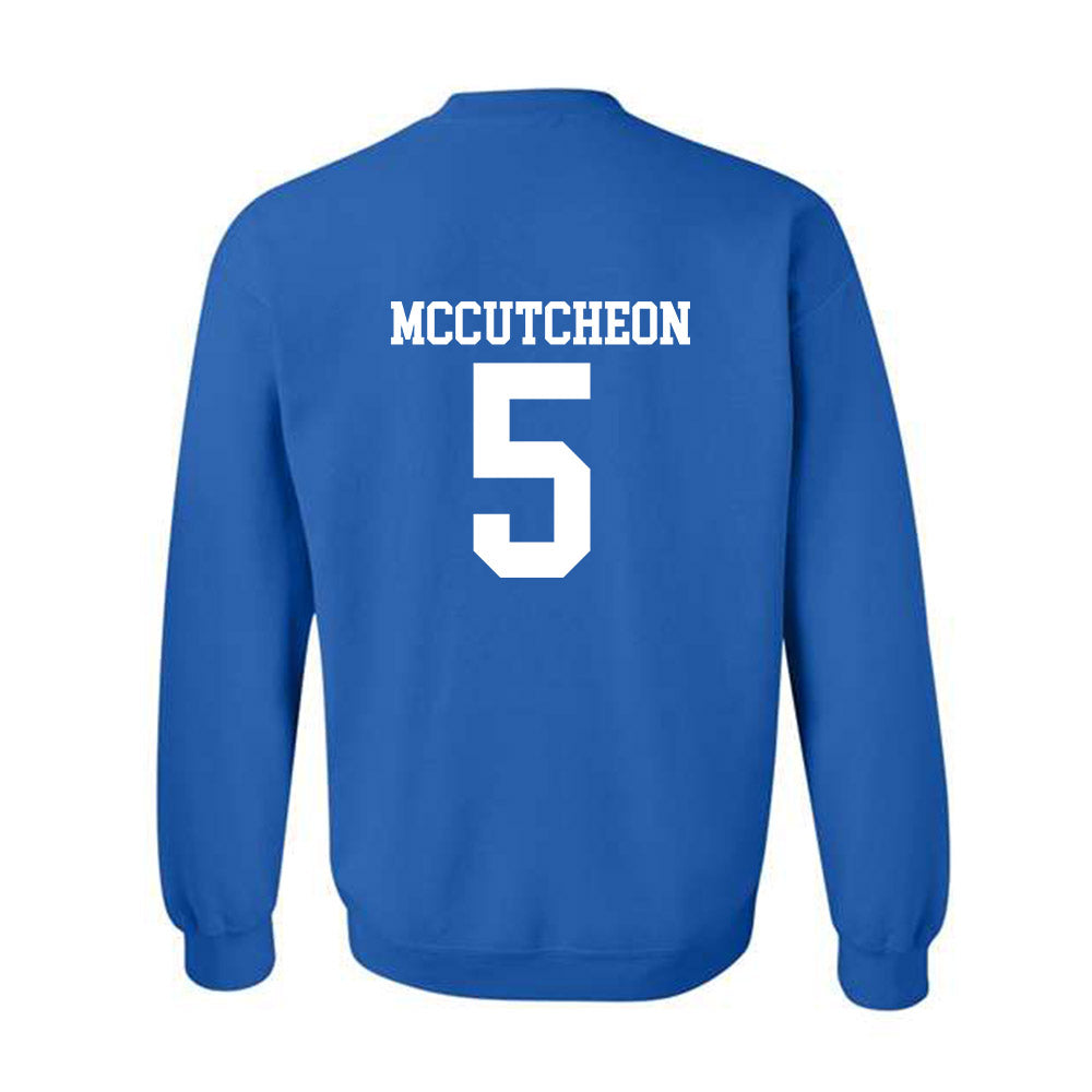 MTSU - NCAA Football : Dyson McCutcheon - Replica Shersey Crewneck Sweatshirt-1