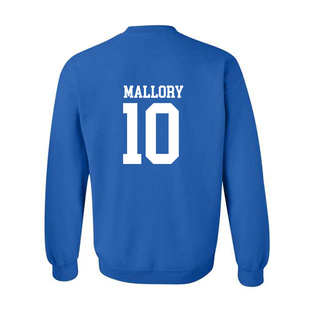 MTSU - NCAA Football : Mason Mallory - Replica Shersey Crewneck Sweatshirt-1