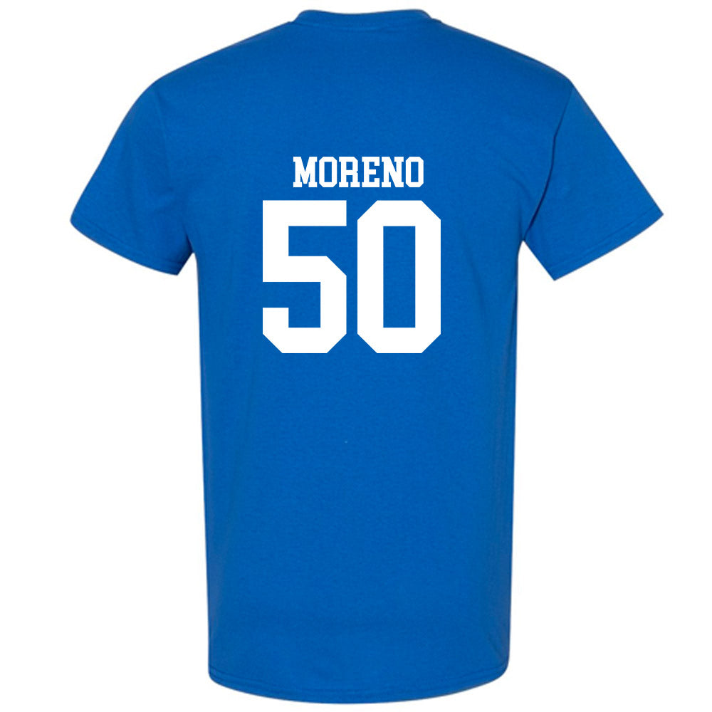 MTSU - NCAA Football : Chris Moreno - Replica Shersey T-Shirt-1