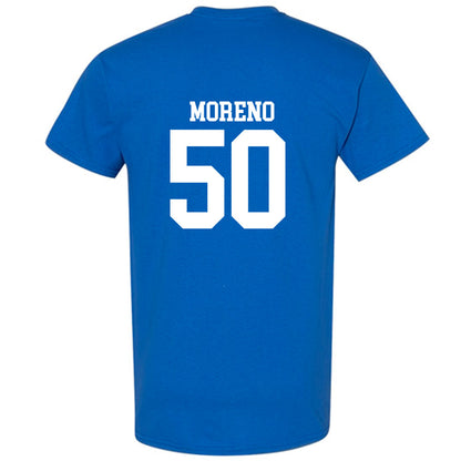 MTSU - NCAA Football : Chris Moreno - Replica Shersey T-Shirt-1
