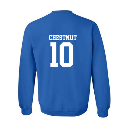 MTSU - NCAA Football : Jordan Chestnut - Replica Shersey Crewneck Sweatshirt-1