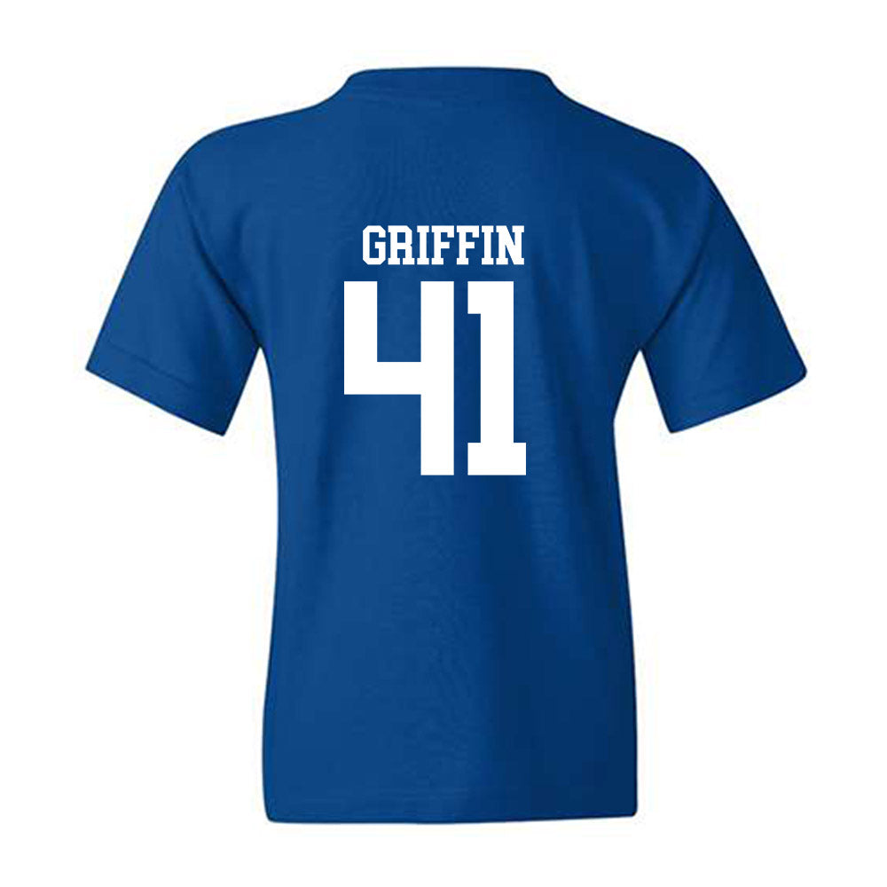 MTSU - NCAA Football : Trashun Griffin - Replica Shersey Youth T-Shirt-1