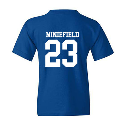 MTSU - NCAA Football : KJ Miniefield - Replica Shersey Youth T-Shirt-1