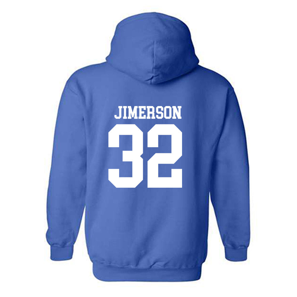 MTSU - NCAA Football : Jonas Jimerson - Replica Shersey Hooded Sweatshirt-1