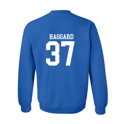 MTSU - NCAA Football : Justis Haggard - Replica Shersey Crewneck Sweatshirt-1