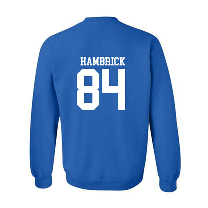 MTSU - NCAA Football : Jadin Hambrick - Replica Shersey Crewneck Sweatshirt-1