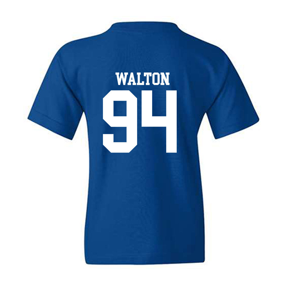 MTSU - NCAA Football : Jack Walton - Replica Shersey Youth T-Shirt-1
