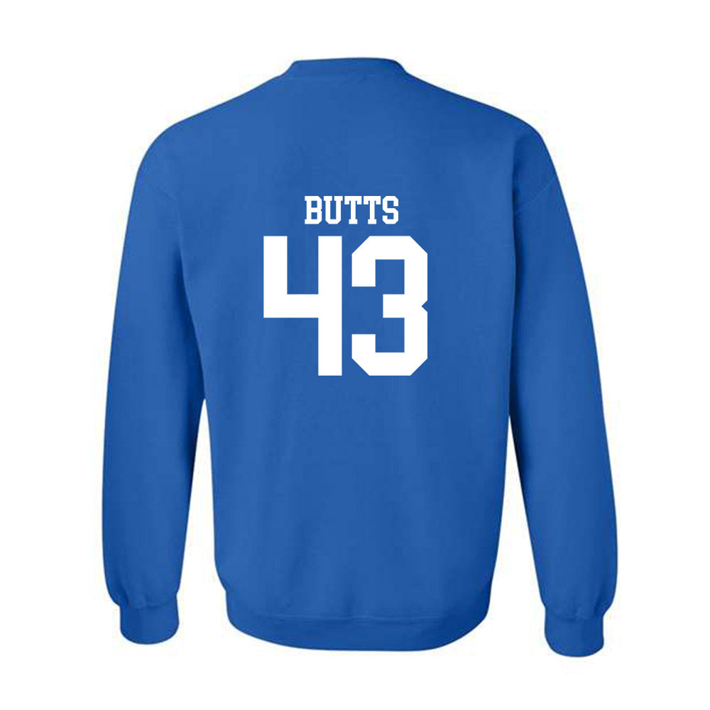 MTSU - NCAA Football : Aidan Butts - Replica Shersey Crewneck Sweatshirt-1