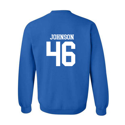 MTSU - NCAA Football : Reggie Johnson - Replica Shersey Crewneck Sweatshirt-1