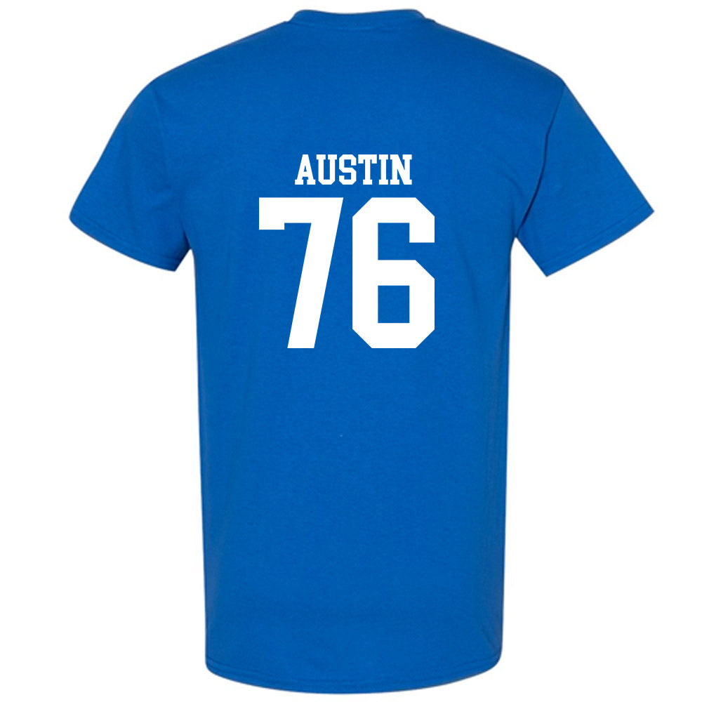 MTSU - NCAA Football : Garrett Austin - Replica Shersey T-Shirt-1