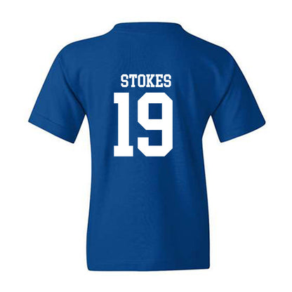 MTSU - NCAA Football : Kason Stokes - Replica Shersey Youth T-Shirt-1
