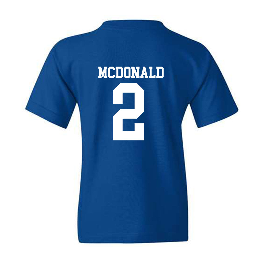 MTSU - NCAA Football : DeArre McDonald - Youth T-Shirt