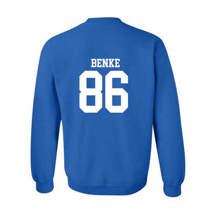 MTSU - NCAA Football : Brody Benke - Replica Shersey Crewneck Sweatshirt-1