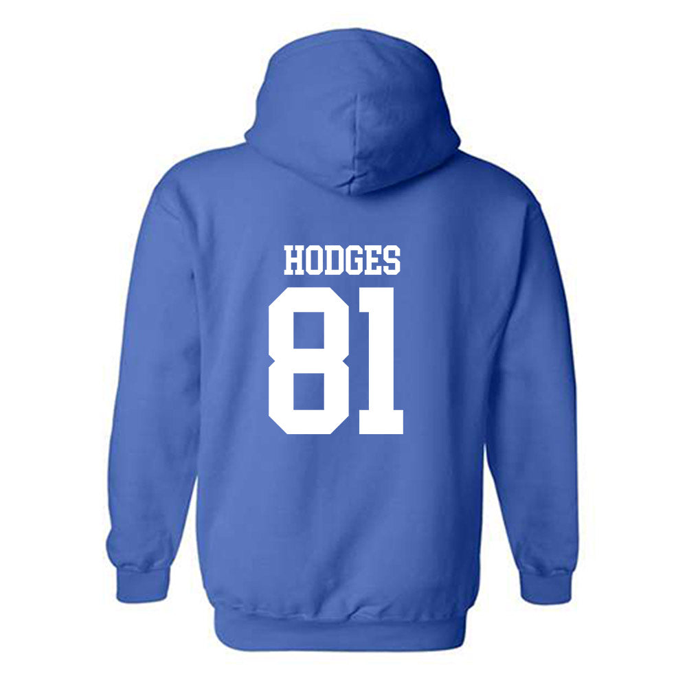 MTSU - NCAA Football : Wilson Hodges - Replica Shersey Hooded Sweatshirt-1