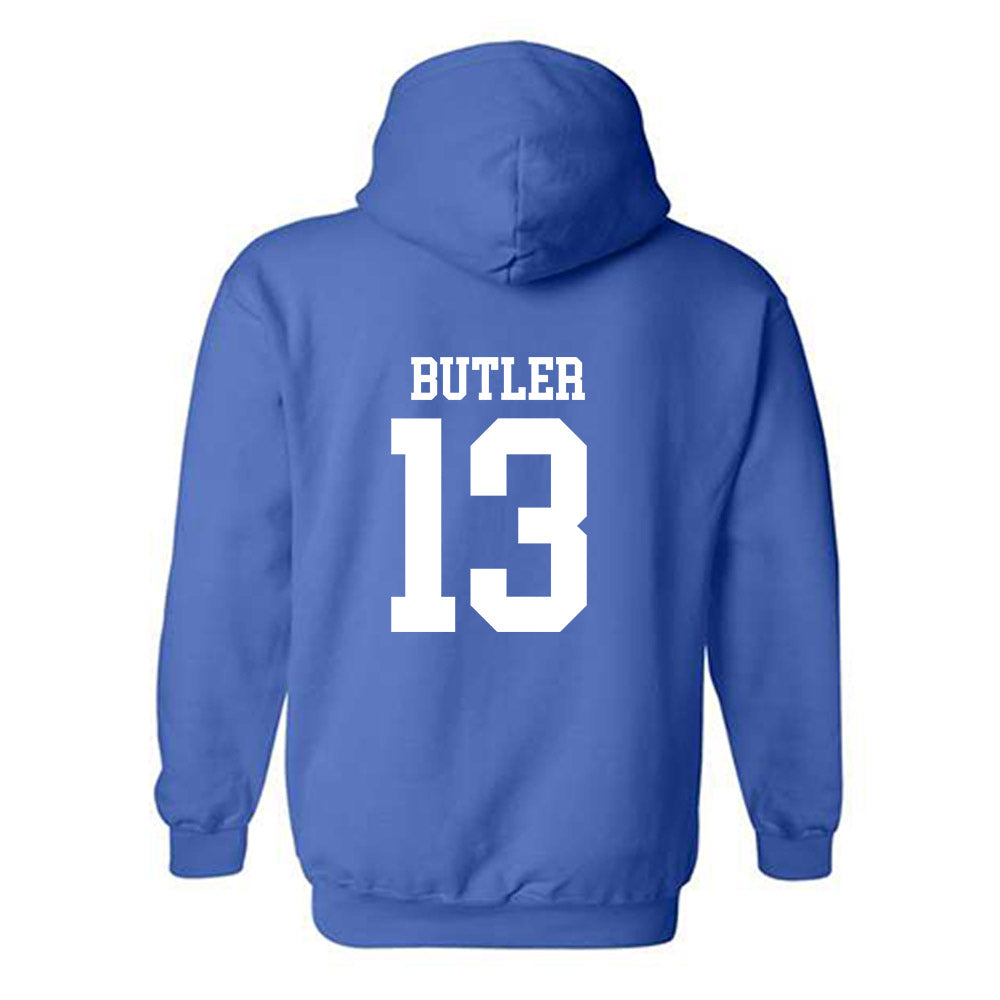 MTSU - NCAA Football : Ziyon Butler - Replica Shersey Hooded Sweatshirt-1